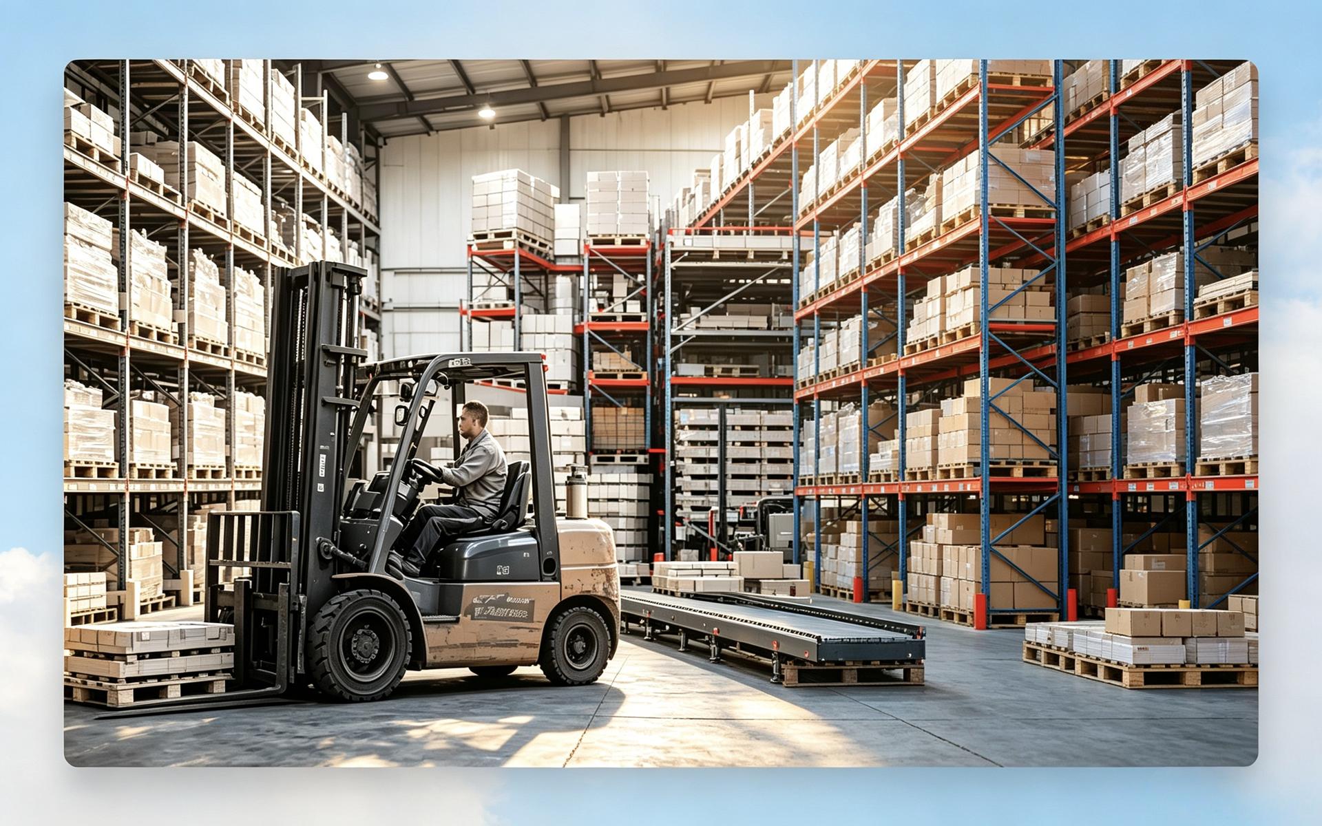 Warehouse & Logistics – JABIL industrial tyre application