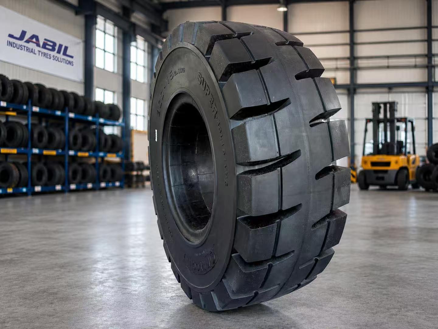 JABIL solid tyre showroom – professional industrial solid tyre manufacturer Shandong China